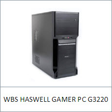 WBS HASWELL GAMER PC G3220